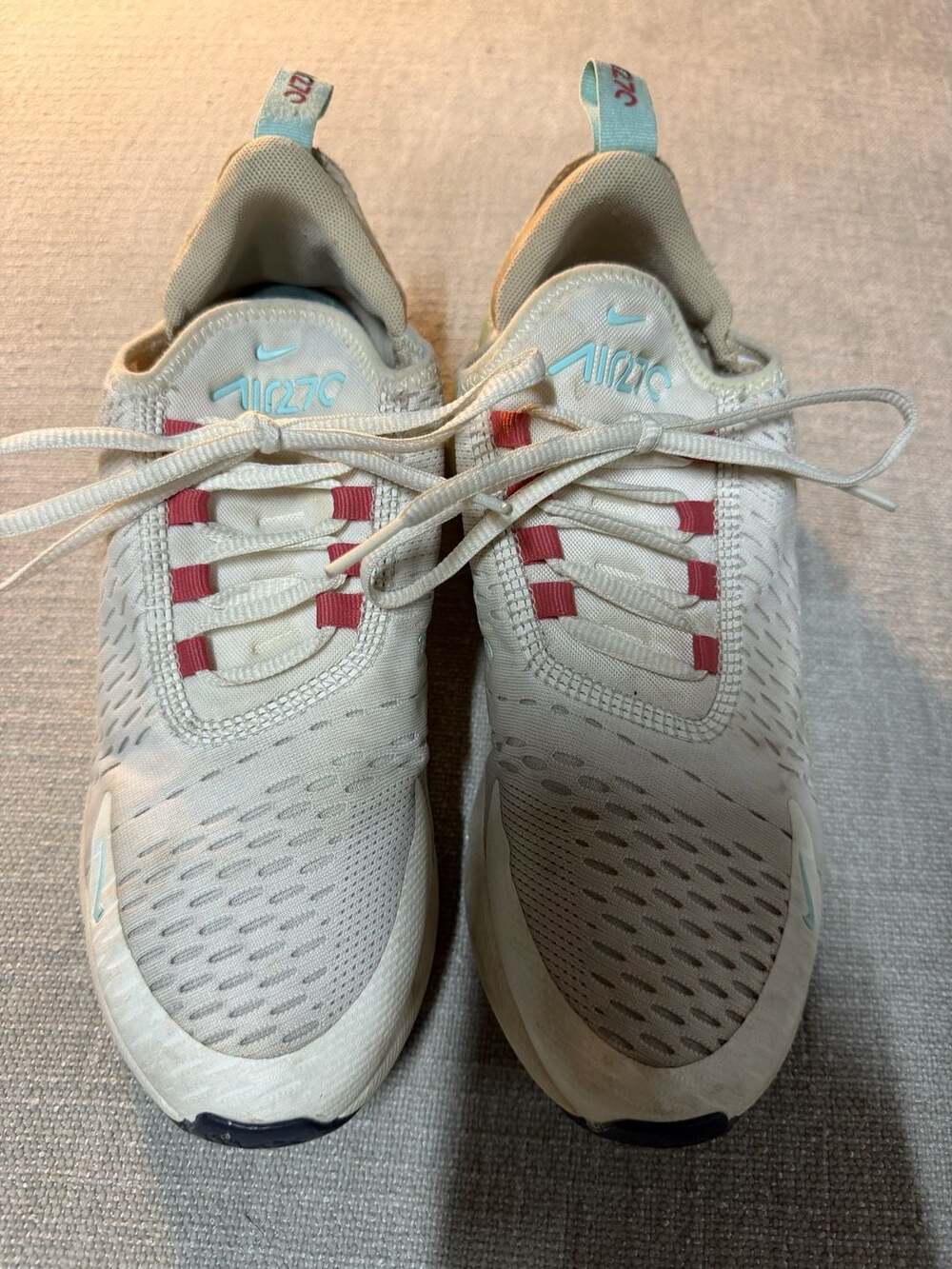 Nike Women's Air Max 270 Sail Copa Rattan Sneakers (DQ4698-100)